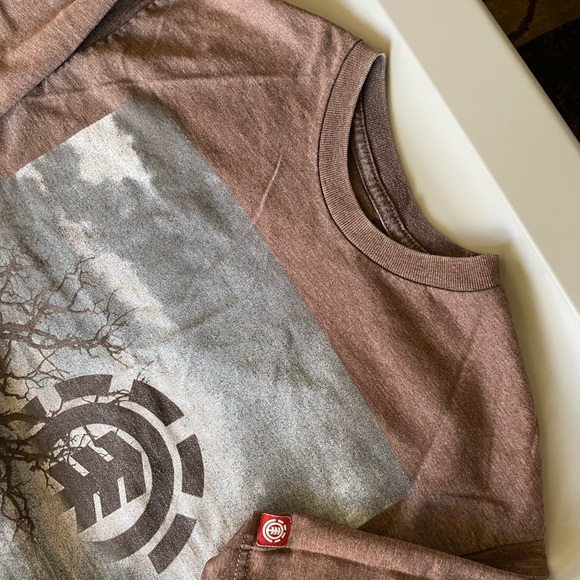 Element Brown Graphic T-Shirt - Picture 7 of 12